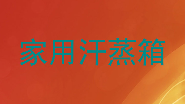 家用汗蒸箱