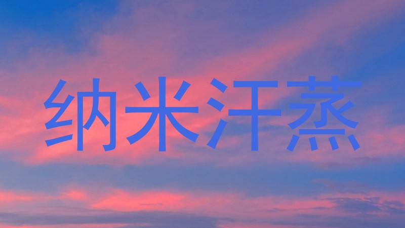 纳米汗蒸