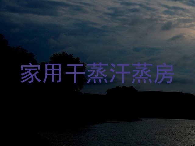 家用干蒸汗蒸房