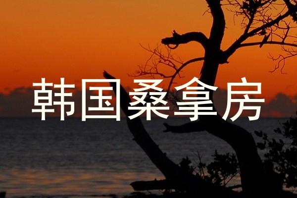 韩国桑拿房