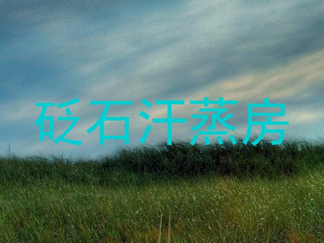 砭石汗蒸房