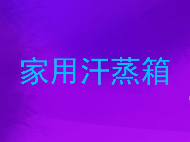 家用汗蒸箱