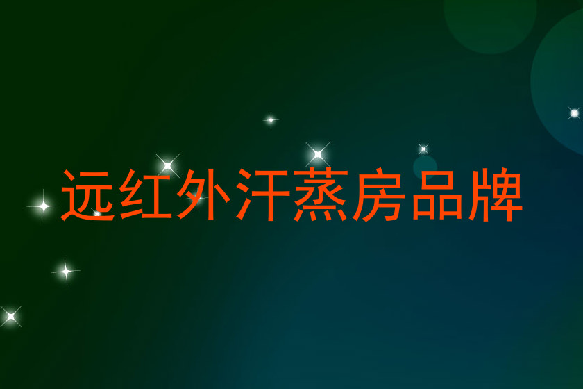 远红外汗蒸房品牌