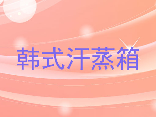 韩式汗蒸箱
