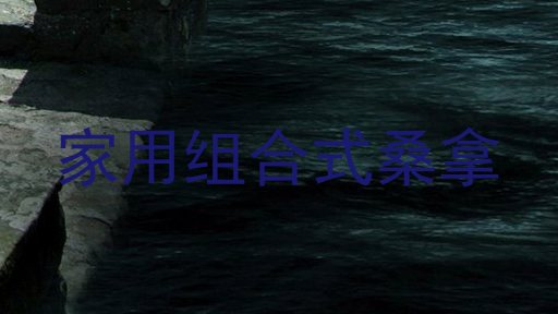 家用组合式桑拿