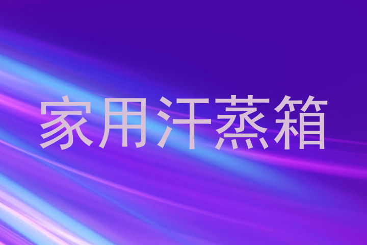 家用汗蒸箱