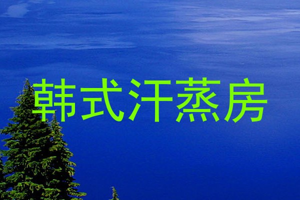 韩式汗蒸房