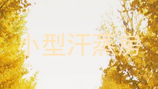 小型汗蒸房