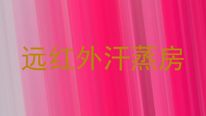 远红外汗蒸房