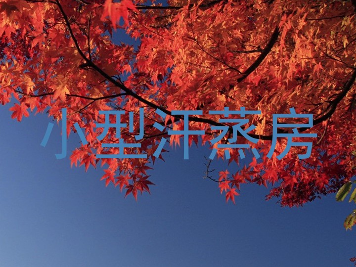 小型汗蒸房