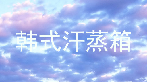韩式汗蒸箱