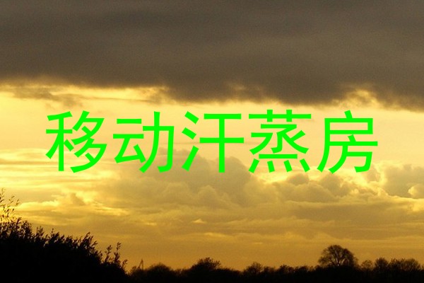 移动汗蒸房