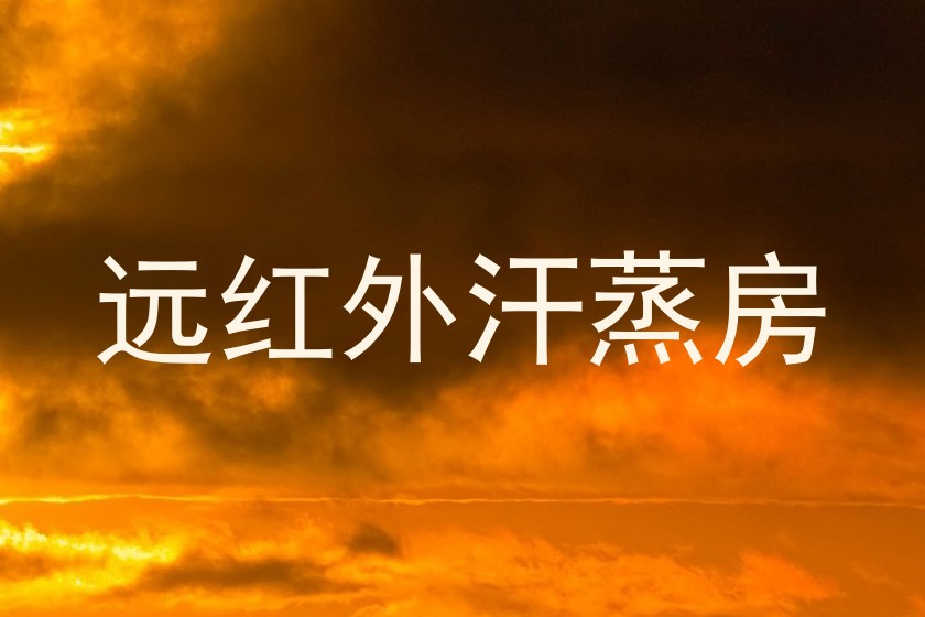 远红外汗蒸房