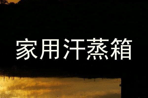 家用汗蒸箱