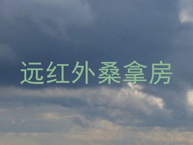 远红外桑拿房