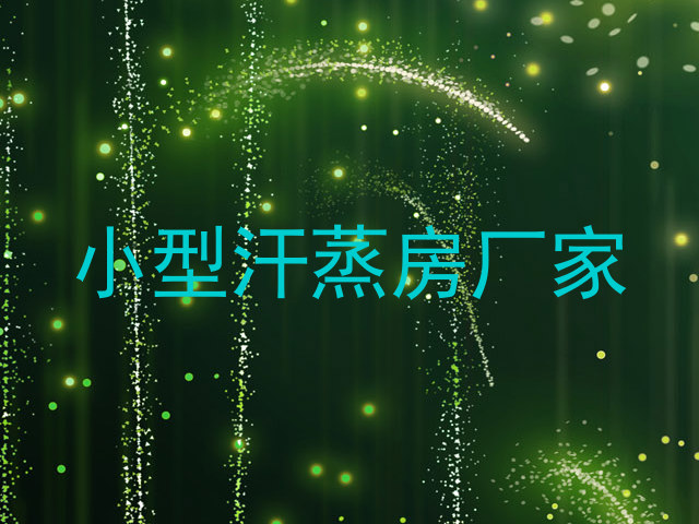 小型汗蒸房厂家