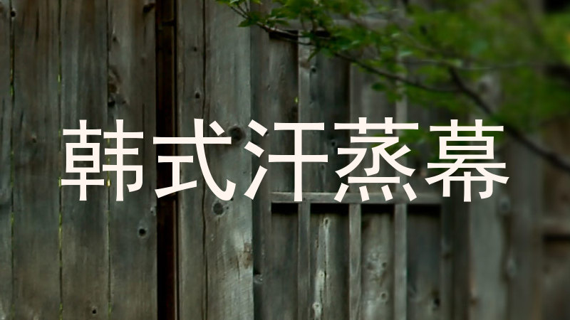 韩式汗蒸幕