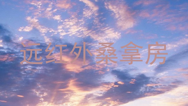 远红外桑拿房