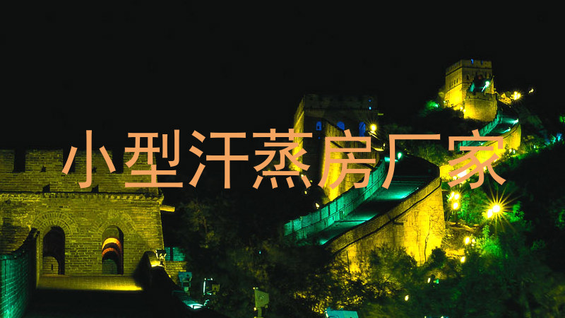小型汗蒸房厂家