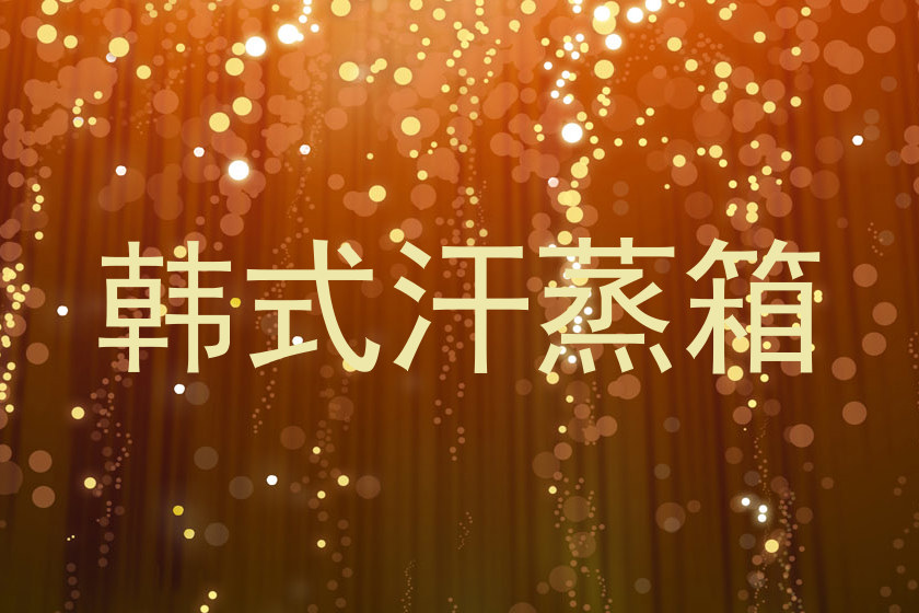 韩式汗蒸箱