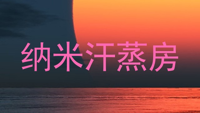 纳米汗蒸房