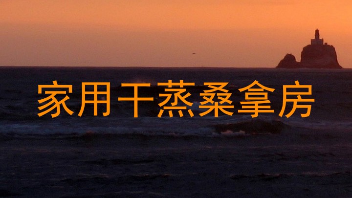 家用干蒸桑拿房