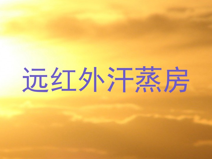 远红外汗蒸房