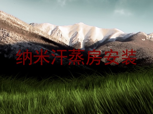纳米汗蒸房安装