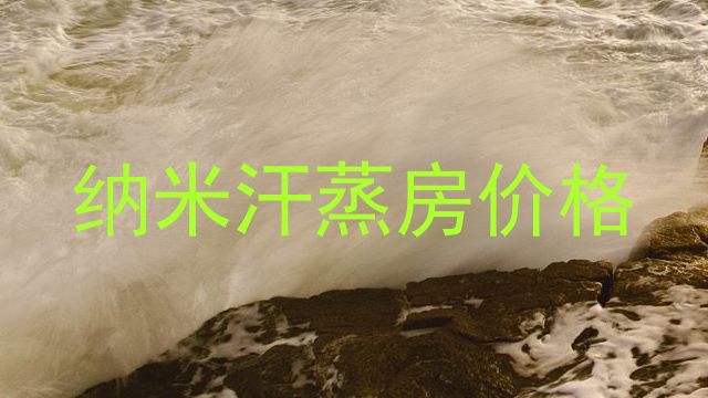 纳米汗蒸房价格