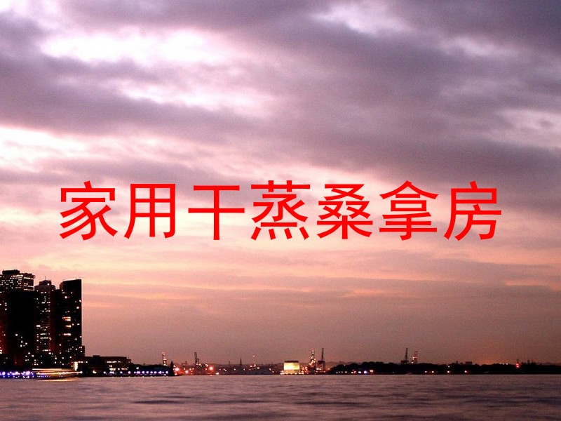 家用干蒸桑拿房