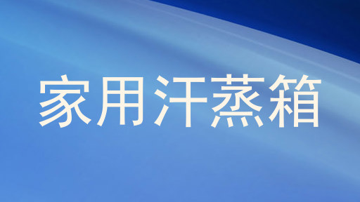 家用汗蒸箱