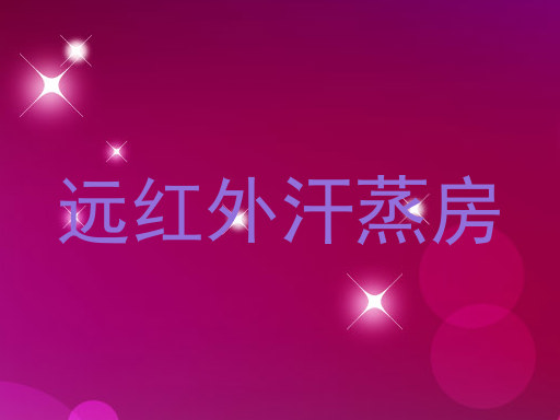 远红外汗蒸房