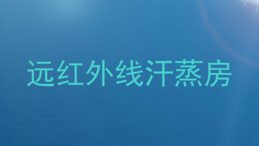 远红外线汗蒸房