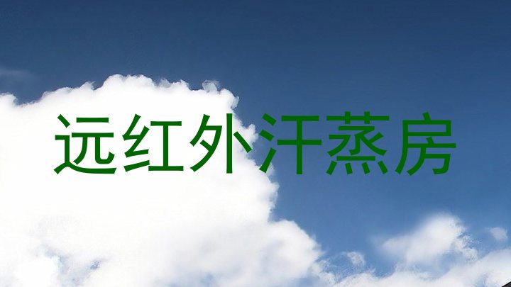 远红外汗蒸房