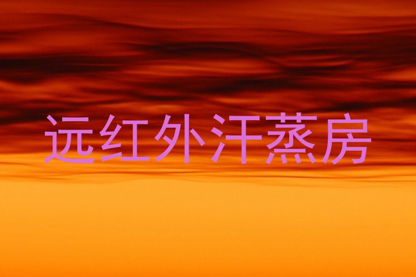 远红外汗蒸房