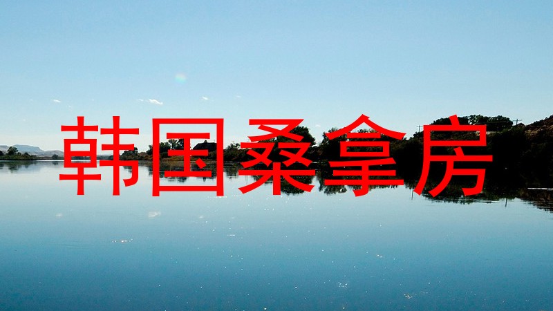 韩国桑拿房