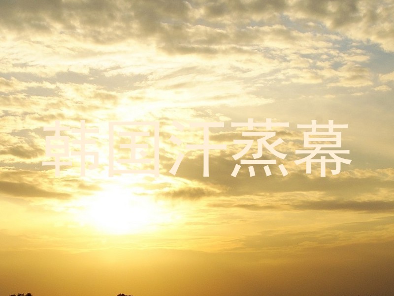 韩国汗蒸幕