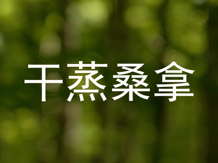 干蒸桑拿