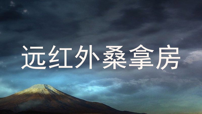 远红外桑拿房