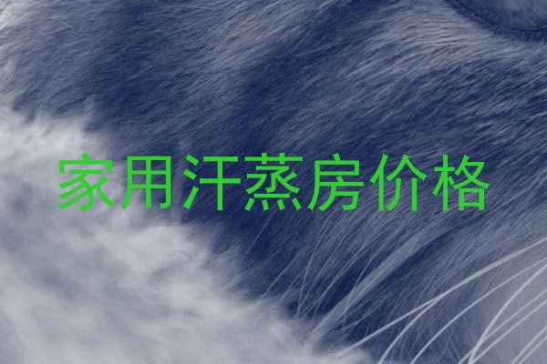 家用汗蒸房价格
