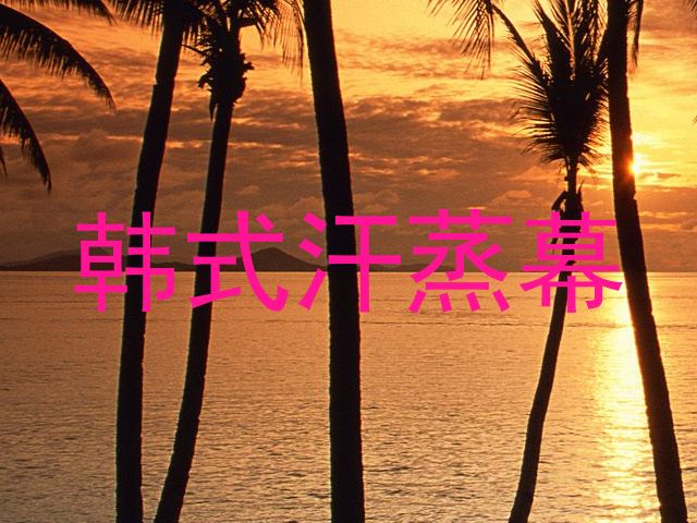 韩式汗蒸幕