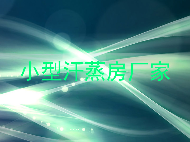 小型汗蒸房厂家