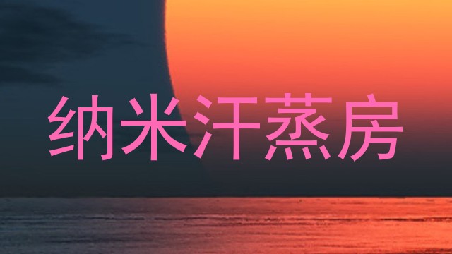 纳米汗蒸房