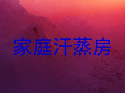 家庭汗蒸房