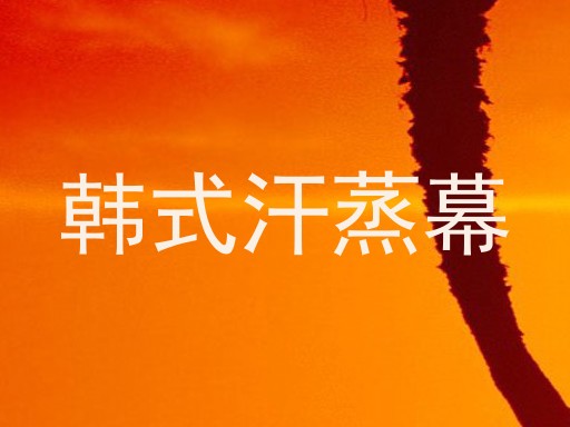 韩式汗蒸幕