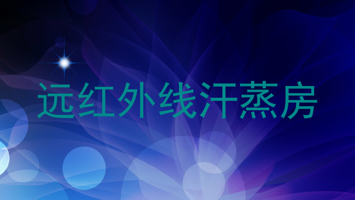 远红外线汗蒸房
