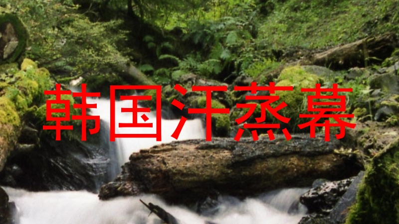 韩国汗蒸幕