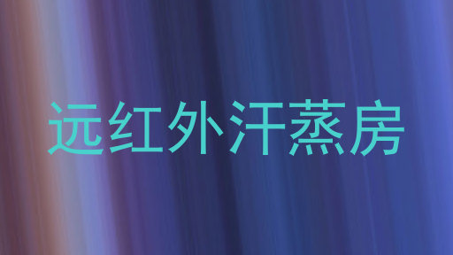 远红外汗蒸房
