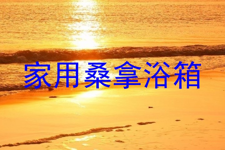 家用桑拿浴箱