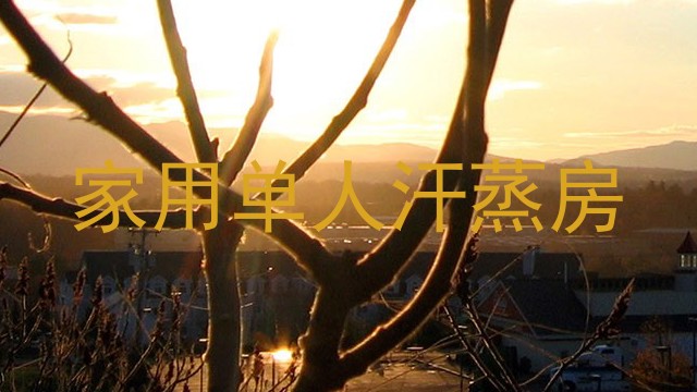 家用单人汗蒸房